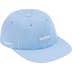 Supreme Polartec Waffle Small Box 6-Panel - Light Blue (front)