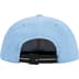 Supreme Polartec Waffle Small Box 6-Panel - Light Blue (front)