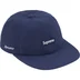Supreme Polartec Waffle Small Box 6-Panel - Navy (front)
