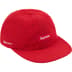 Supreme Polartec Waffle Small Box 6-Panel - Red (front)