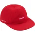Supreme Polartec Waffle Small Box 6-Panel - Red (front)