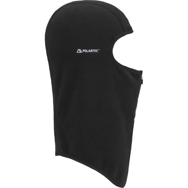 Supreme Polartec Zip Balaclava - Black (front)