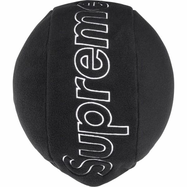 Supreme Polartec Zip Balaclava - Black (front)