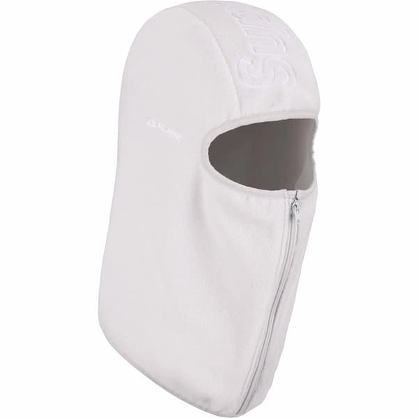 Supreme Polartec Zip Balaclava - Light Grey (front)