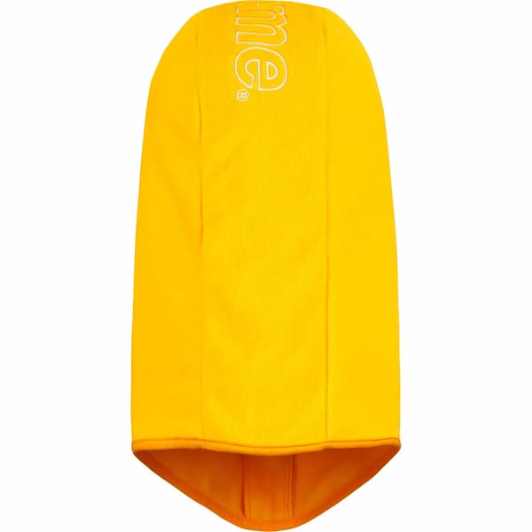 Supreme Polartec Zip Balaclava - Yellow (front)