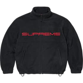 Supreme Polartec Zip Jacket Black