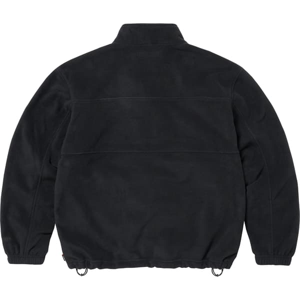 Supreme Polartec Zip Jacket - Black (front)