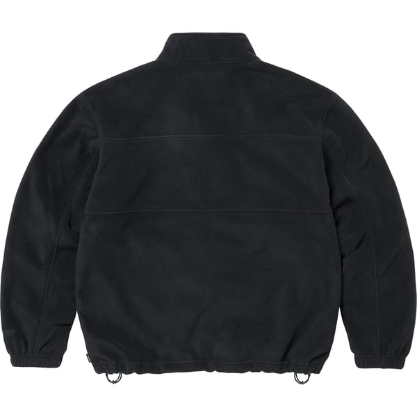 Supreme Polartec Zip Jacket - Black (front)