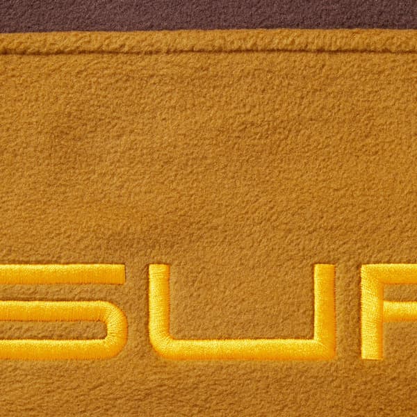 Supreme Polartec Zip Jacket - Brown (front)