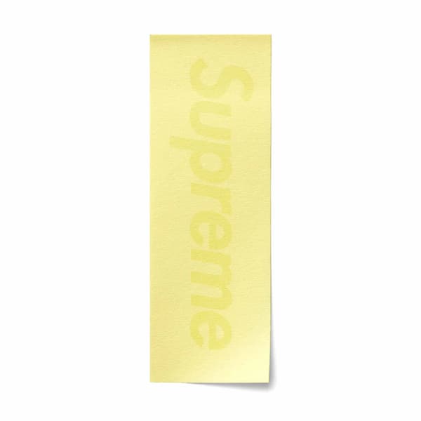 Supreme Post-its (10 Pack) - Yellow (front)