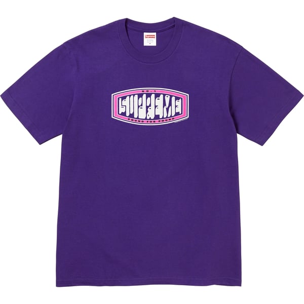 Supreme Pound Tee - Purple (front)