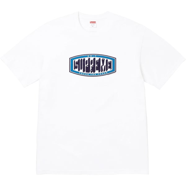 Supreme Pound Tee - White (front)