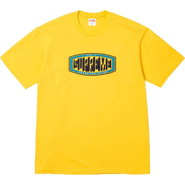Supreme Pound Tee - Yellow (front)