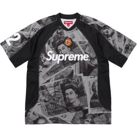 Supreme Pounds Soccer Jersey Black