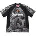 Supreme Pounds Soccer Jersey - Black (front)