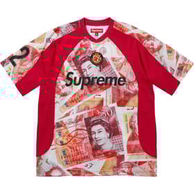 Supreme Pounds Soccer Jersey Red