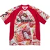 Supreme Pounds Soccer Jersey - Red (front)