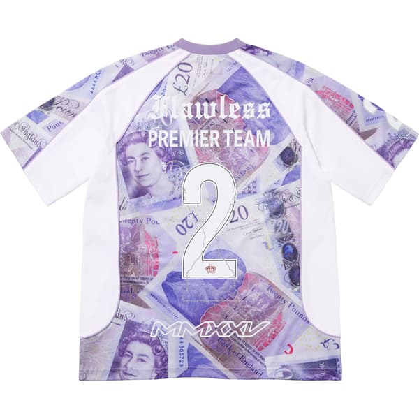 Supreme Pounds Soccer Jersey - White (front)