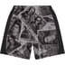 Supreme Pounds Soccer Short - Black (front)