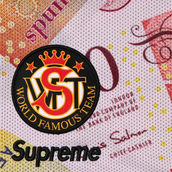 Supreme Pounds Soccer Short - Red (front)