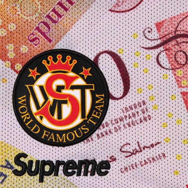 Supreme Pounds Soccer Short - Red (front)