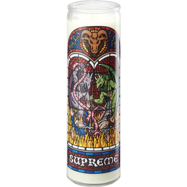 Supreme Prayer Candle - White (front)