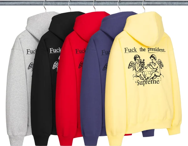 Supreme President Hooded Sweatshirt - Product Image
