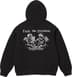 Supreme President Hooded Sweatshirt - Black (front)
