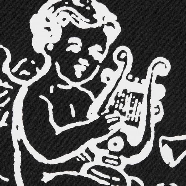 Supreme President Hooded Sweatshirt - Black (front)