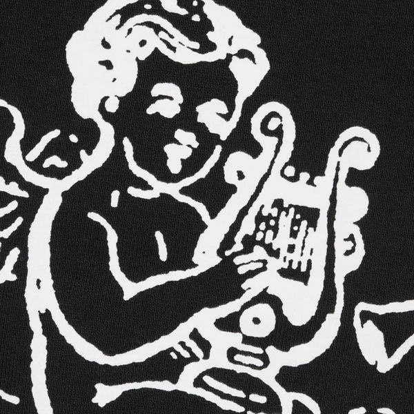 Supreme President Hooded Sweatshirt - Black (front)