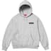 Supreme President Hooded Sweatshirt - Heather Grey (front)