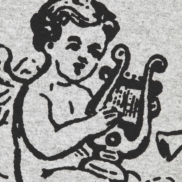 Supreme President Hooded Sweatshirt - Heather Grey (front)