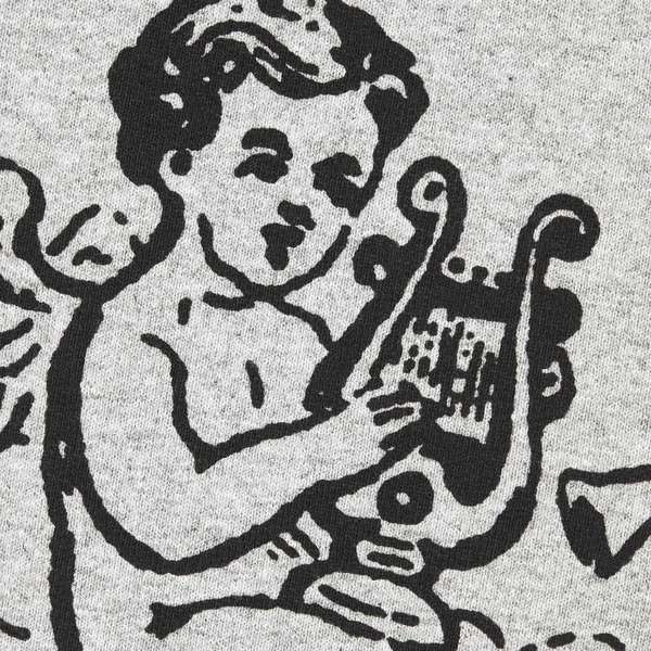 Supreme President Hooded Sweatshirt - Heather Grey (front)