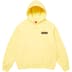 Supreme President Hooded Sweatshirt - Light Yellow (front)