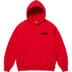 Supreme President Hooded Sweatshirt - Red (front)