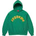 Supreme Printed Arc Hooded Sweatshirt - Light Pine (front)