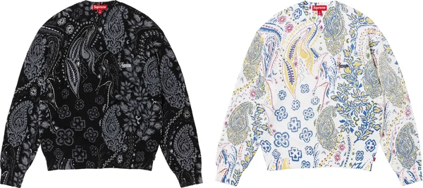 Supreme Printed Paisley Sweater - Product Image