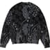 Supreme Printed Paisley Sweater - Black (front)