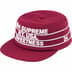 Supreme Pro Bowl Pillbox Hat - Cardinal (front)