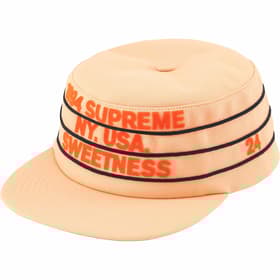 Supreme Pro Bowl Pillbox Hat Light Gold