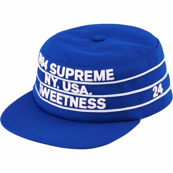 Supreme Pro Bowl Pillbox Hat - Royal (front)