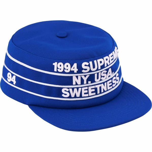 Supreme Pro Bowl Pillbox Hat - Royal (front)