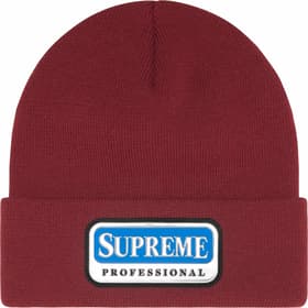 Supreme Professional Beanie Cardinal