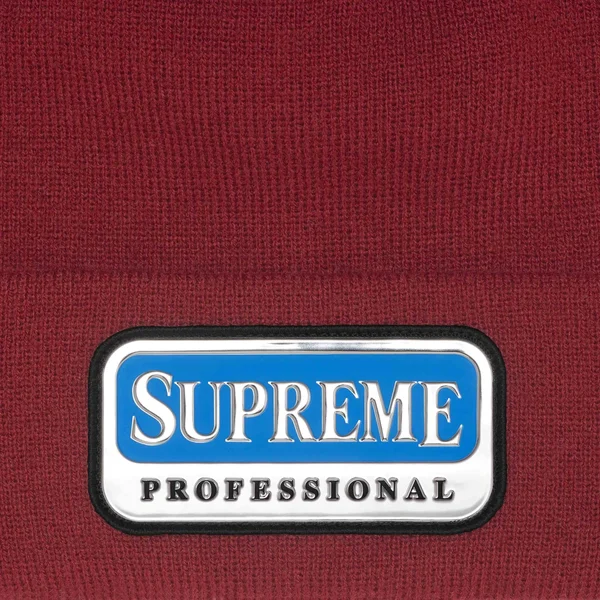 Supreme Professional Beanie - Cardinal (front)
