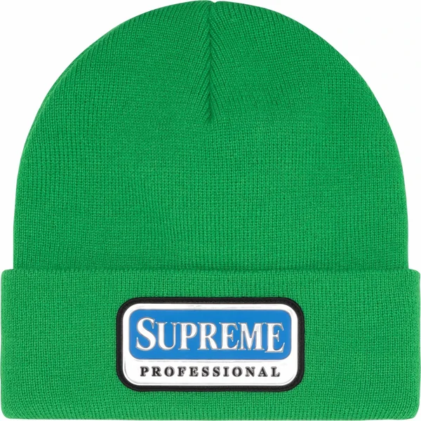 Supreme Professional Beanie - Green (front)