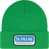 Supreme Professional Beanie - Green (front)