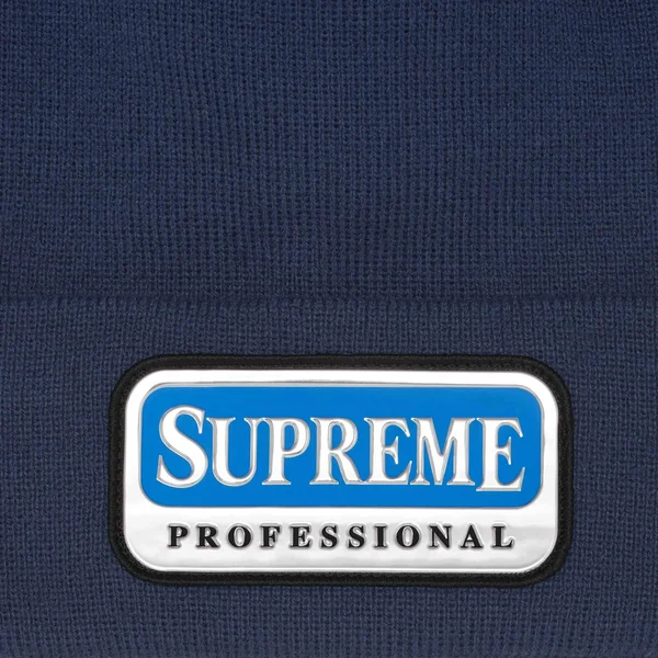 Supreme Professional Beanie - Navy (front)