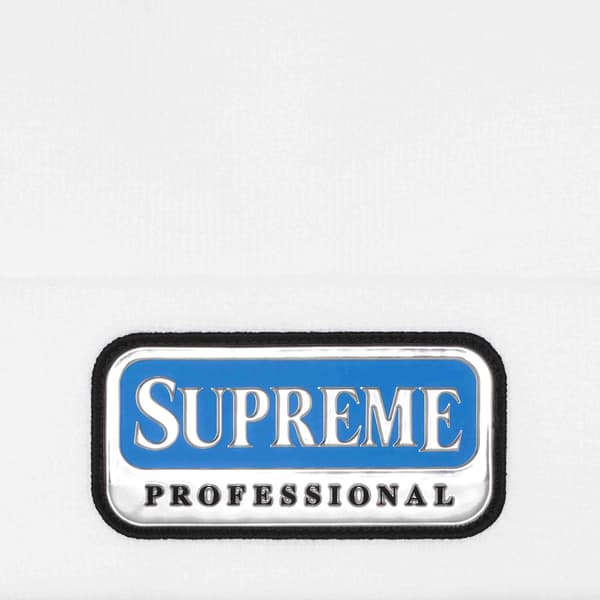 Supreme Professional Beanie - White (front)