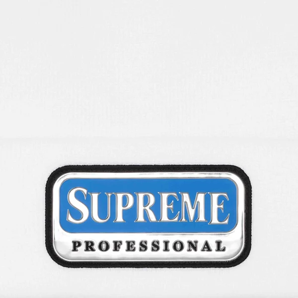 Supreme Professional Beanie - White (front)
