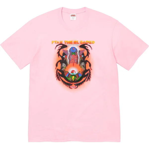 Supreme Ptah Tee - Light Pink (front)